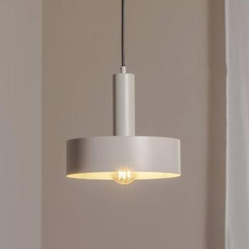 Lógó világítás Vitrum round, taupe, hengeres, Ø 27 cm kép