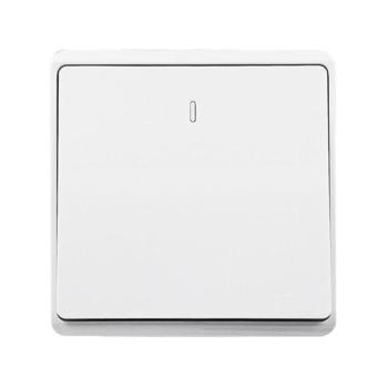 LONDON ONE BUTTON TWO WAY SWITCH WHITE kép