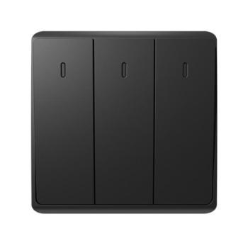 LONDON THREE BUTTONS ONE WAY SWITCH ANTHRACITE kép
