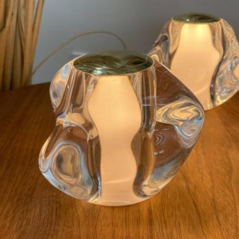 LOOM DESIGN LED tölthető asztali világítás Ice Ball arany színű Ø 10,5 cm kép