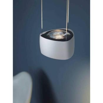 LOOM DESIGN LED függő világítás Air, fehér, alumínium, 13 cm kép