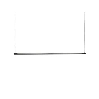 LOOM DESIGN LED függő világítás Straw 150, fekete, alumínium kép