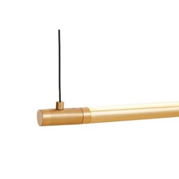 LOOM DESIGN LED függő világítás Straw 200, arany, alumínium kép