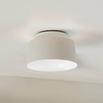 LOOM DESIGN LED mennyezeti világítás Cookie, fehér alumínium Ø 15 cm kép