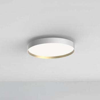 LOOM DESIGN LED mennyezeti lámpa Lucia, fehér/arany színű Ø 45 cm kép