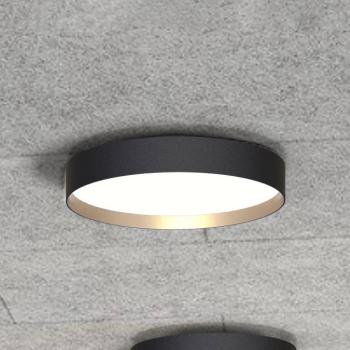 LOOM DESIGN LED mennyezeti lámpa Lucia fekete/arany színű Ø 35 cm kép