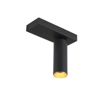 LOOM DESIGN LED mennyezeti spotlámpa X-Beam, 1 izzó, fekete kép