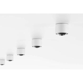 LOOM DESIGN LED mennyezeti világítás Air, fehér, alumínium, Ø 10 cm kép