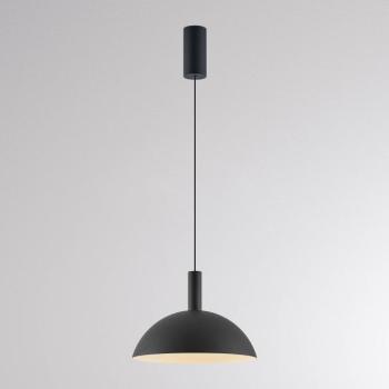 LORA II LED lógó világítás, fekete, Ø 24 cm, dimmelhető, 40° CCT kép