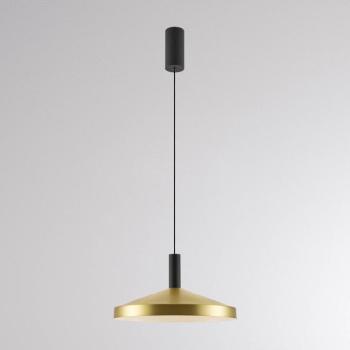 LORA III LED lógó világítás, sárgaréz, Ø 36 cm, dimmelhető, 40° CCT kép