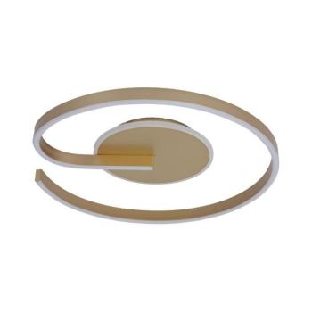 LORENZO LED mennyezeti lámpa LED/22W/230V, átm. 50 cm, arany ML1849 kép