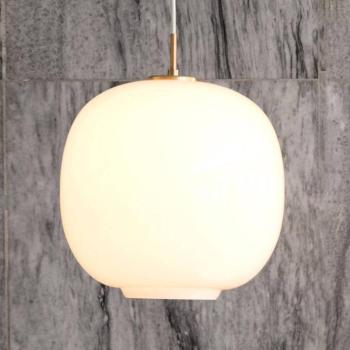 Louis Poulsen VL45 Radiohus lógó világítás, Ø 25 cm, fehér kép