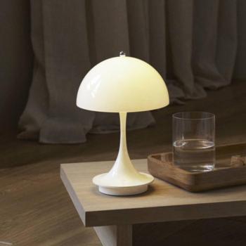 Louis Poulsen Panthella PORTABLE 160 V3, opál bézs kép