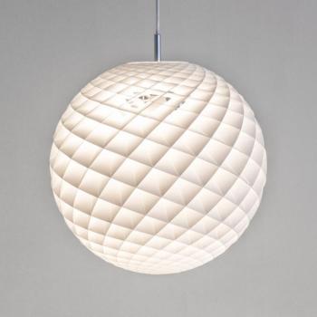 Louis Poulsen Patera függő lámpa, matt fehér, 90 cm kép