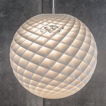 Louis Poulsen Patera függő lámpa, matt fehér, 60 cm kép