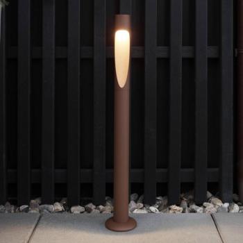 Louis Poulsen útvilágítás Flindt, 927, corten 70 cm alap 24 V kép