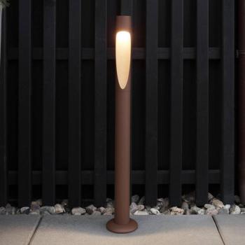 Louis Poulsen útvilágítás Flindt, 930, corten 70 cm alap 24 V kép