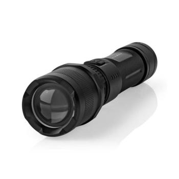 LTRR10WBK-LED Fényerőszabályozható, újratölthető zseblámpa LED/10W/5V 2200 mAh IPX4 fekete LTRR10WBK kép