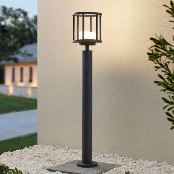 Lucande Berenike fali lámpa, 85 cm, sötétszürke, fém, GX53 kép