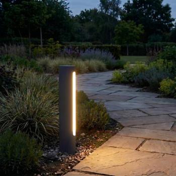 Lucande Celiora LED ösvény világítás, magasság 45 cm, antracit, IP65 kép