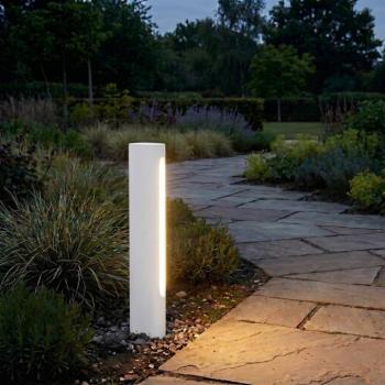 Lucande Celiora LED ösvény világítás, magasság 45 cm, szürke, IP65 kép