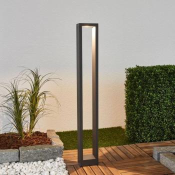 Lucande Jupp LED ösvény lámpa, 90 cm, antracit, fém, IP54 kép