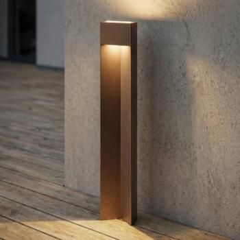 Lucande Kaholo LED ösvény világítás, barna, 90 cm, IP44 kép