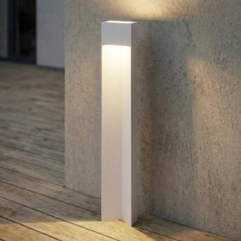 Lucande Kaholo LED ösvény világítás, világosszürke, 90 cm, IP44 kép