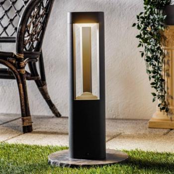 Lucande Pirron LED ösvény világítás, antracit, 50 cm, IP54 kép