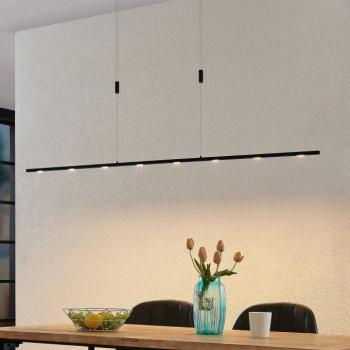 Lucande Stakato LED függő lámpa, 180 cm, 8 izzós, dimmelhető kép