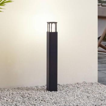 Lucande LED-es útvilágítás Dakil, fekete, alumínium kép