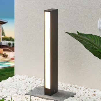 Lucande LED-es útvilágítás Lirka, sötétszürke, fém, 60 cm kép
