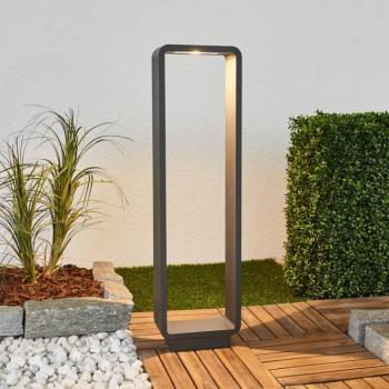 Lucande LED-es útvilágítás Ninon, 80 cm, antracit, fém kép