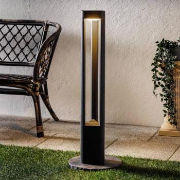 Lucande Pirron LED ösvény világítás, antracit, 80 cm, IP54 kép
