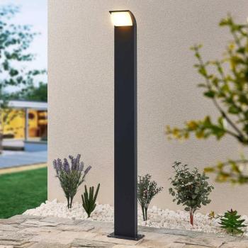Lucande LED-es útvilágítás Tinna, 100 cm, antracit, IP65 kép