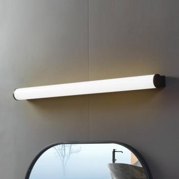 Lucande LED fürdőszoba fali lámpa Vilmara, fekete, fém, IP44 kép