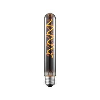 Lucande LED fénycső, E27, 4 W, átmérő 3 cm, titán, 1800 K kép