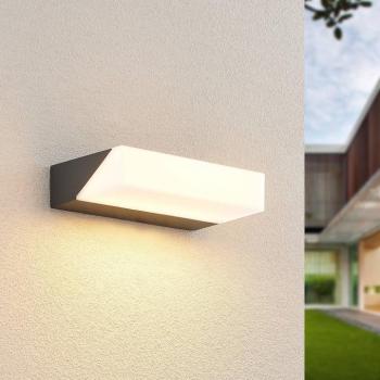 Lucande LED kültéri fali lámpa Golnar, antracit, 25 cm