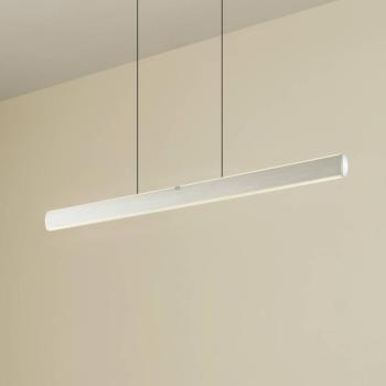 Lucande LED lógó lámpa Arvon, alumínium színű, 117 cm, dimmelhető, CCT kép