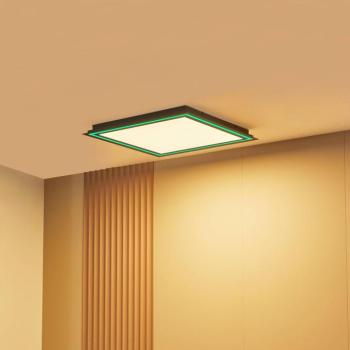 Lucande LED mennyezeti lámpa Leicy, fehér, 64 cm, RGB, CCT kép