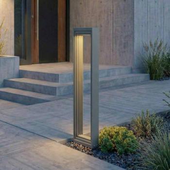 Lucande LED ösvény világítás Ashkan, magasság 60 cm, antracit, IP65 kép