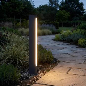 Lucande LED ösvény világítás Celiora, 80 cm, antracit, 3000 K kép