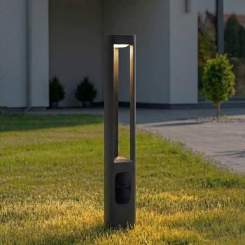 Lucande LED ösvény világítás Pirron, magasság 80 cm, aljzat, IP54 kép