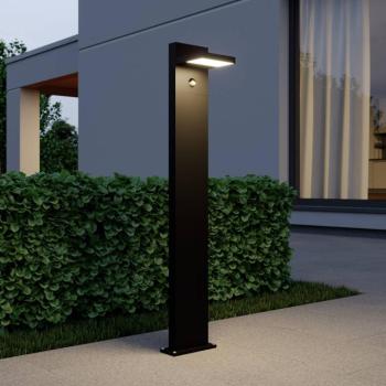 Lucande LED ösvény világítás Silvan, antracit, 100 cm, érzékelővel kép