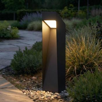 Lucande Louran LED talapzati világítás, 55 cm, fekete, felfelé/lefelé