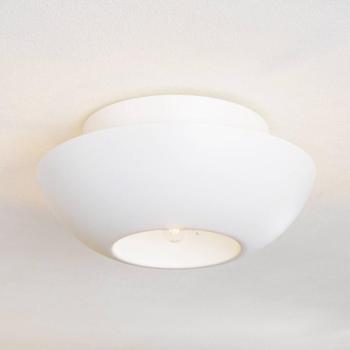 Lucande mennyezeti lámpa Kellina, Ø 48 cm, fehér, fém kép