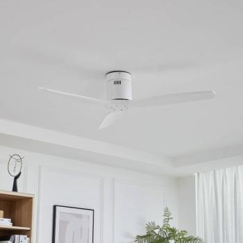 Lucande Vindur mennyezeti ventilátor, fehér, DC, csendes kép