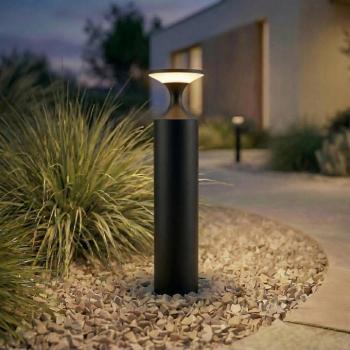 Lucande Navor LED ösvény világítás, magasság 50 cm, fekete, IP65 kép