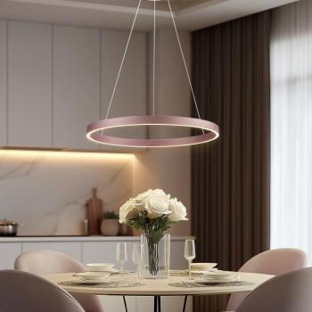 Lucande Smart LED függőlámpa Yonam, kávé, 1-fényű, Tuya kép