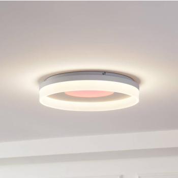 Lucande Smart LED mennyezeti világítás Squillo fehér Tuya RGBW CCT kép